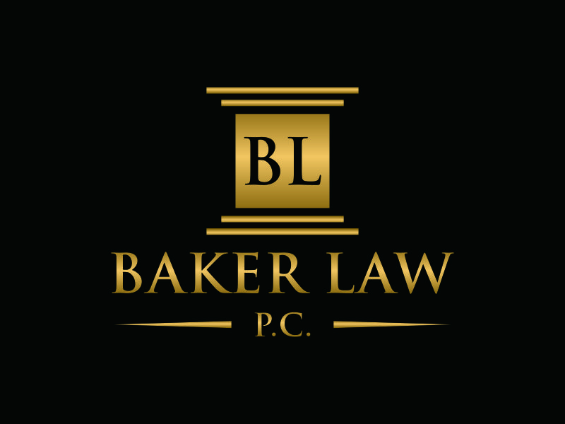 Baker Law P.C. logo design by ozenkgraphic