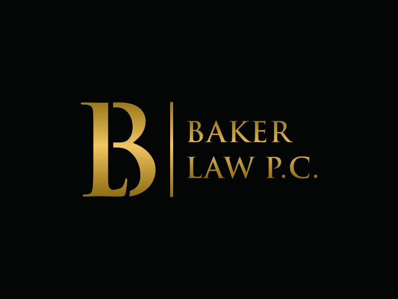 Baker Law P.C. logo design by ozenkgraphic