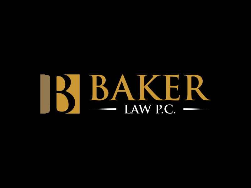 Baker Law P.C. logo design by FuArt