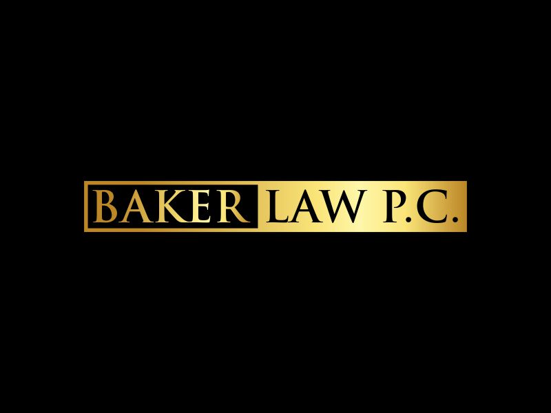 Baker Law P.C. logo design by ragnar