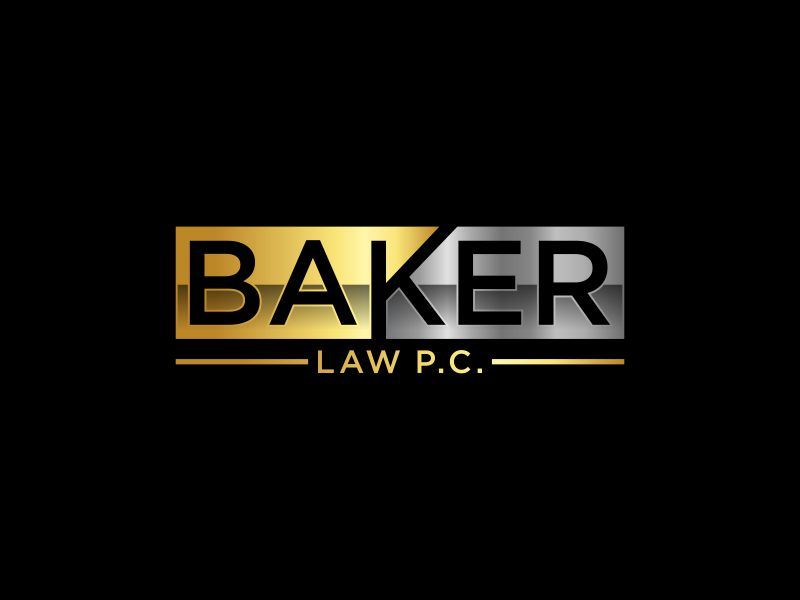 Baker Law P.C. logo design by ragnar