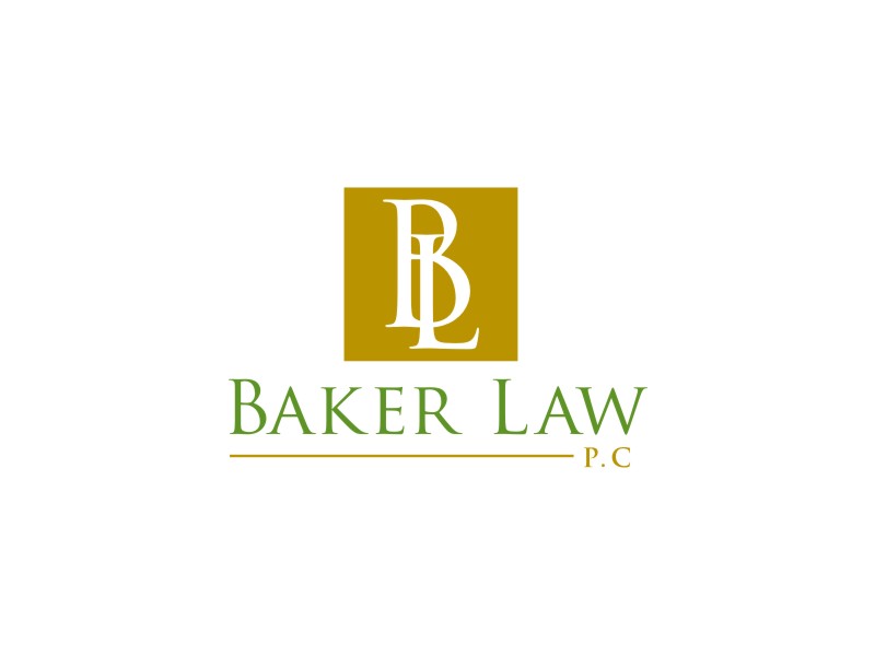Baker Law P.C. logo design by SPECIAL