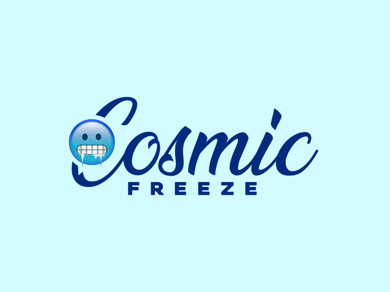 Cosmic Freeze logo design by M Fariid