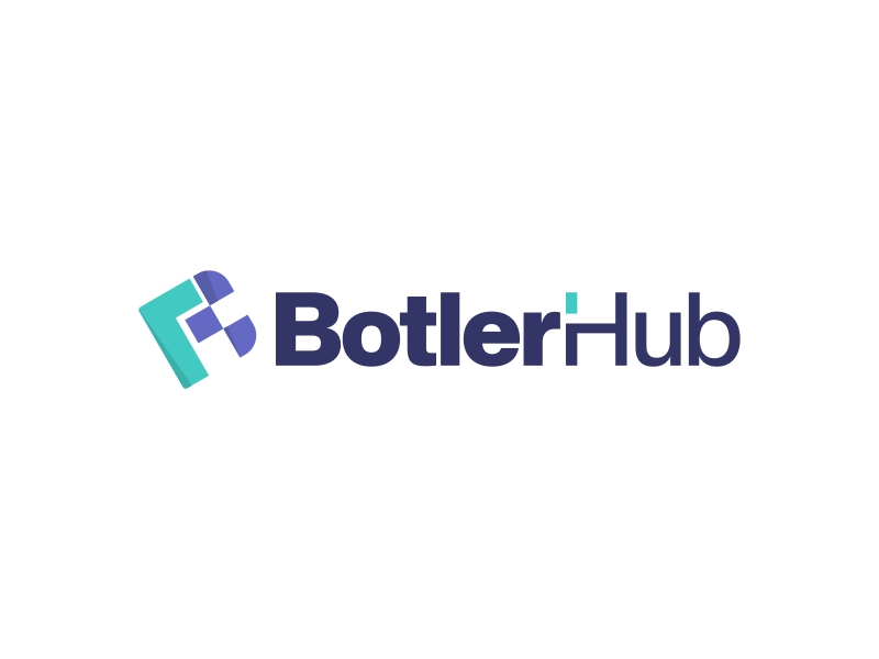 BotlerHub logo design by BlessedGraphic