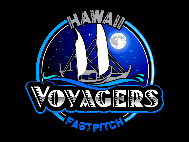 Hawaii Voyagers Fastpitch logo design by uttam