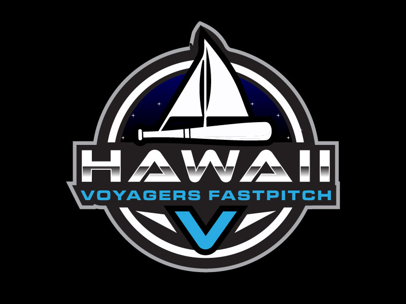 Hawaii Voyagers Fastpitch logo design by M Fariid