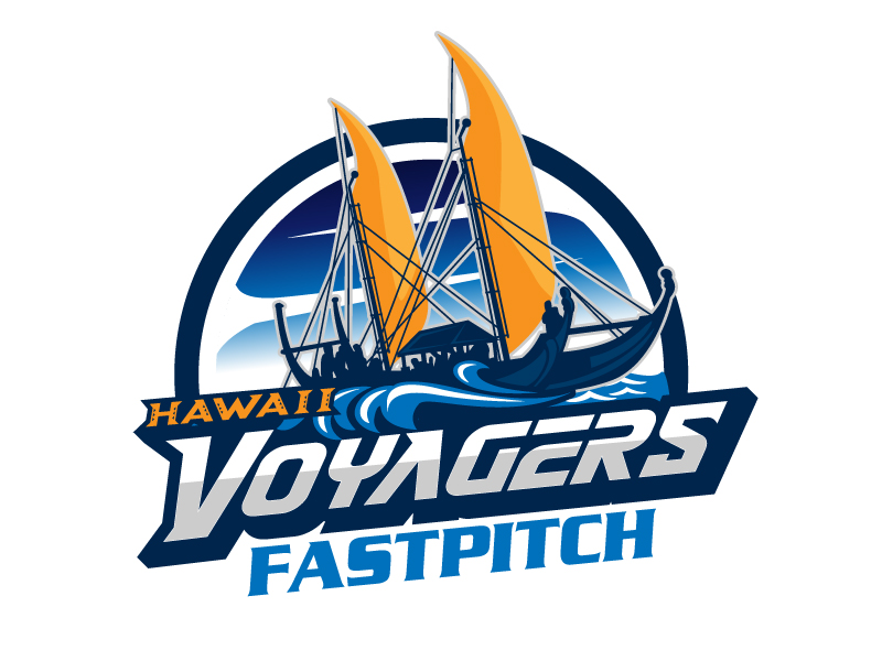 Hawaii Voyagers Fastpitch logo design by jaize