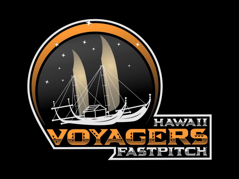 Hawaii Voyagers Fastpitch logo design by Gravity