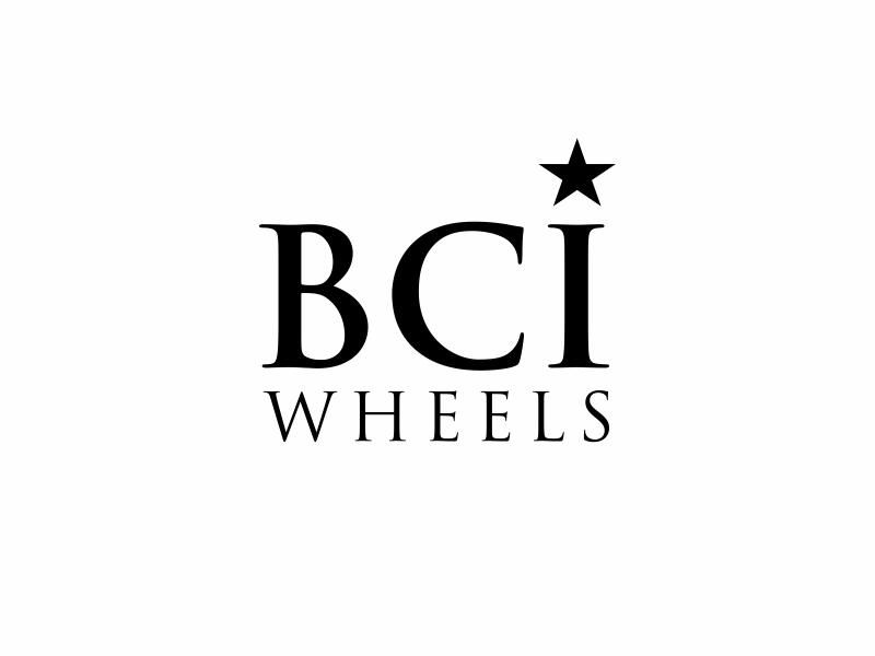 BCI WHEELS logo design by Asani Chie