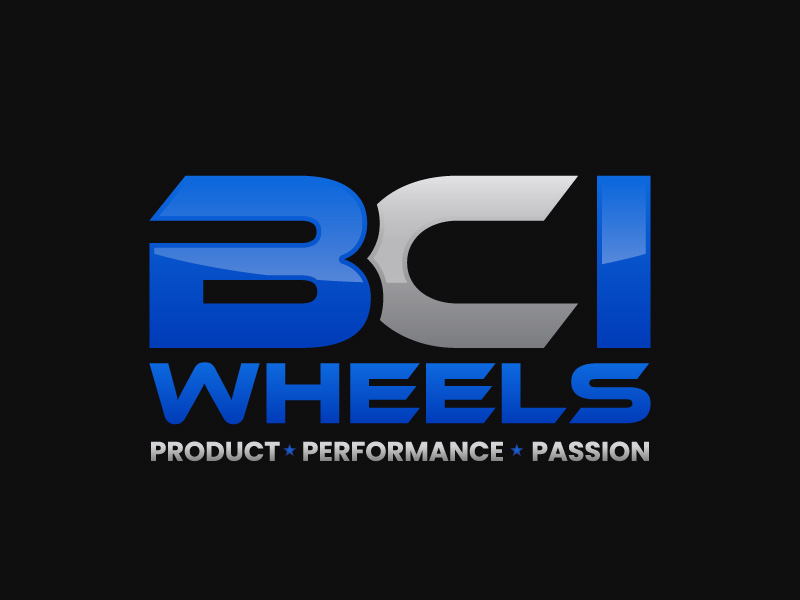BCI WHEELS logo design by aryamaity