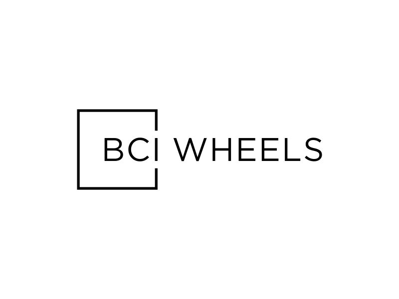BCI WHEELS logo design by kozen