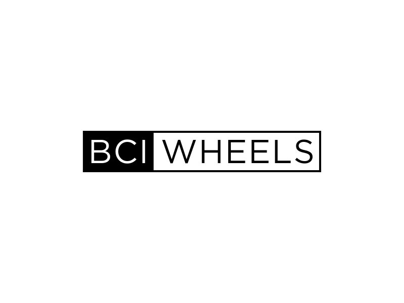 BCI WHEELS logo design by kozen