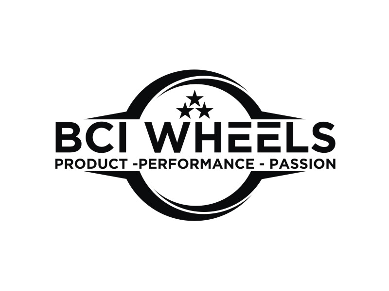 BCI WHEELS logo design by Diancox