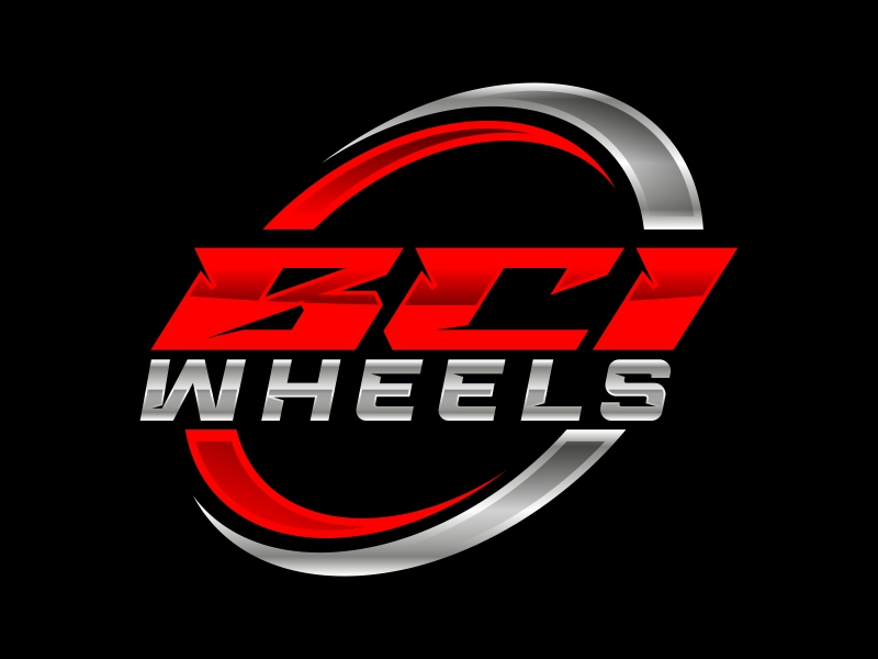BCI WHEELS logo design by qqdesigns