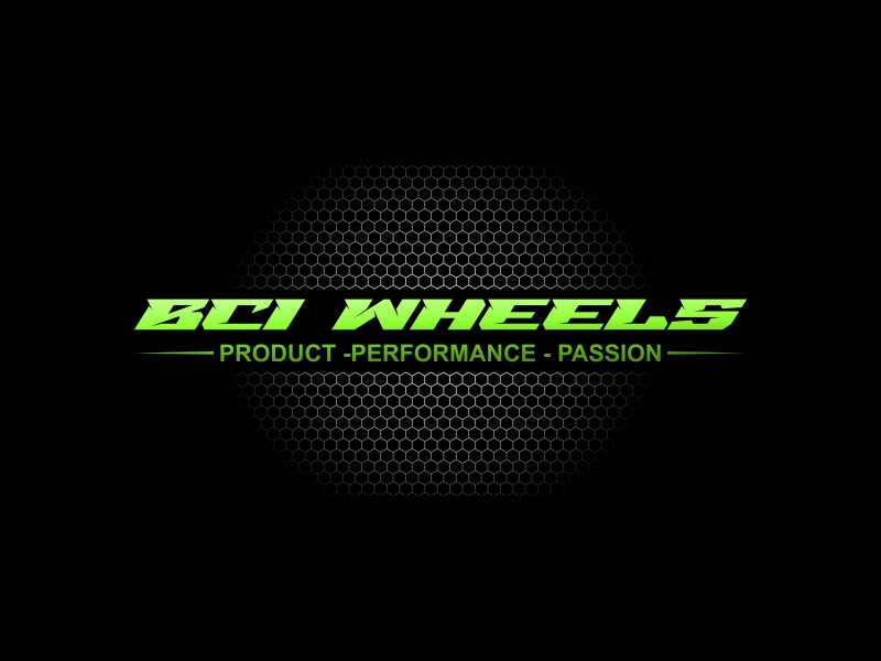 BCI WHEELS logo design by huma