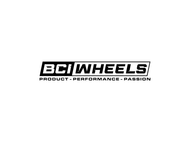 BCI WHEELS logo design by Gedibal