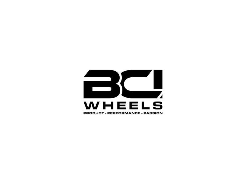 BCI WHEELS logo design by Gedibal