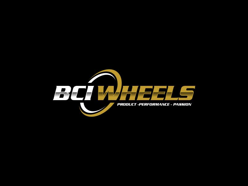 BCI WHEELS logo design by Zeratu