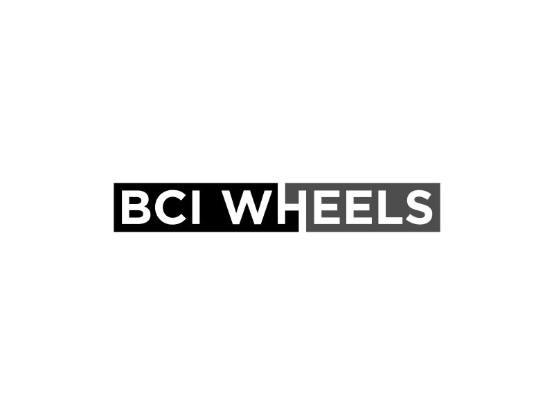 BCI Wheels logo design by hopee