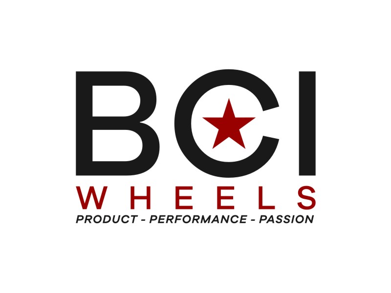 BCI Wheels logo design by Artomoro