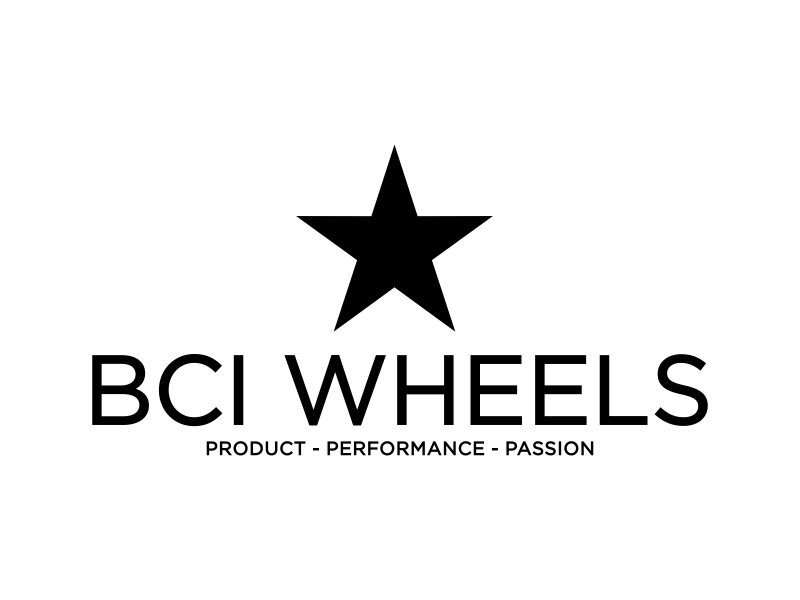 BCI Wheels logo design by zeta