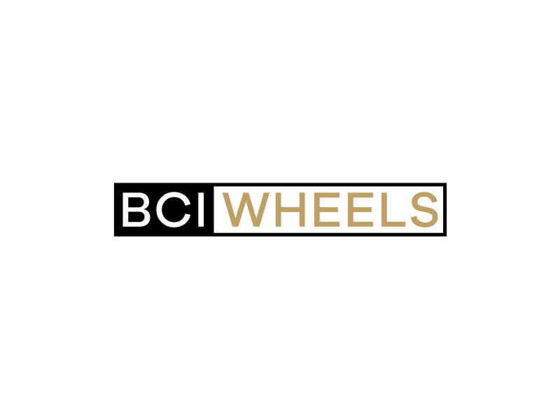 BCI Wheels logo design by Artomoro