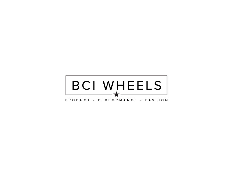 BCI Wheels logo design by bezalel