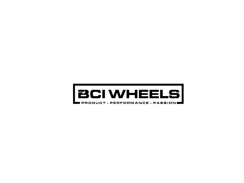 BCI Wheels logo design by bezalel