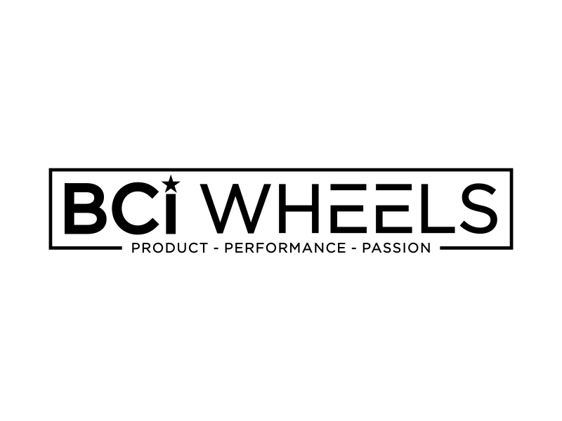 BCI Wheels logo design by zeta