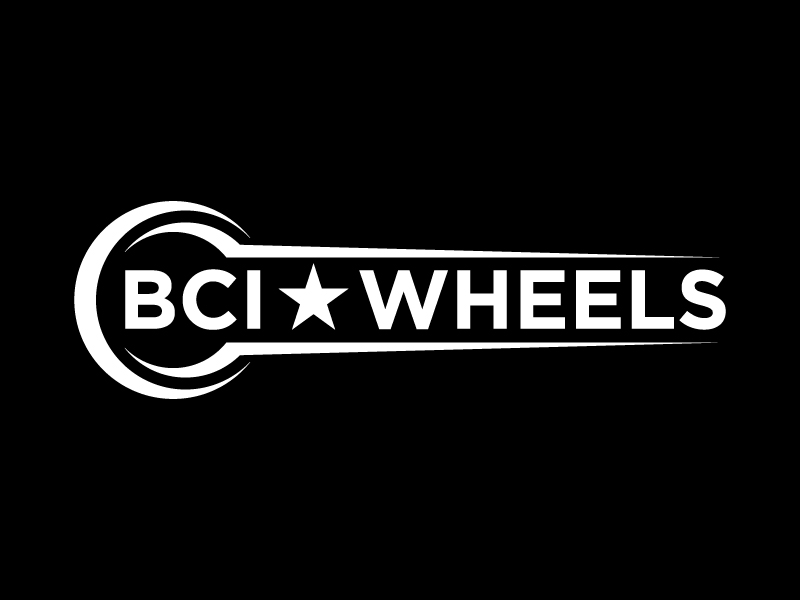 BCI Wheels logo design by mewlana