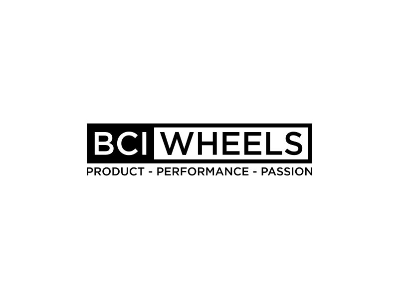 BCI Wheels logo design by Zevyy