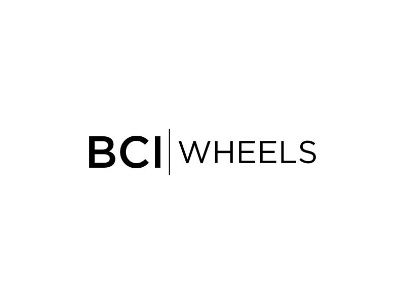 BCI Wheels logo design by Zevyy