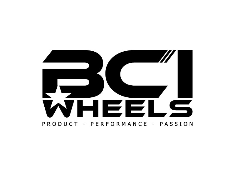 BCI Wheels logo design by subrata