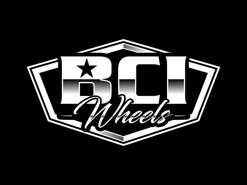 BCI Wheels logo design by kozen