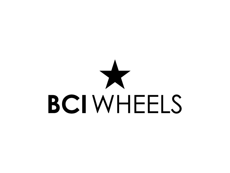 BCI Wheels logo design by aryamaity