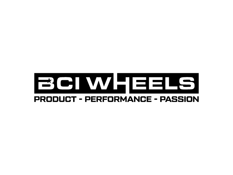 BCI Wheels logo design by DreamCather