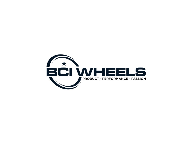 BCI Wheels logo design by bebek