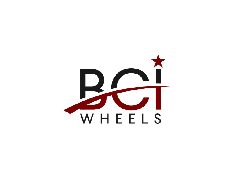 BCI Wheels logo design by Artomoro