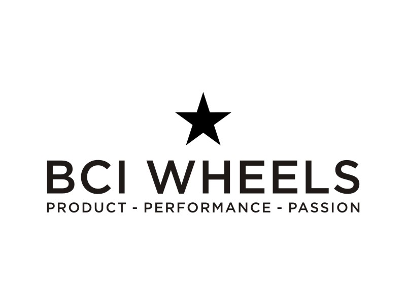 BCI Wheels logo design by johana