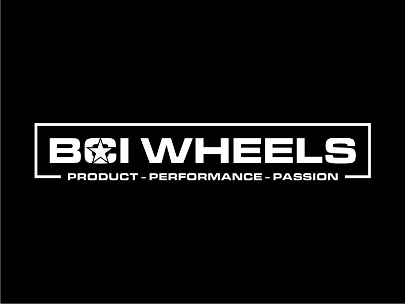 BCI Wheels logo design by johana