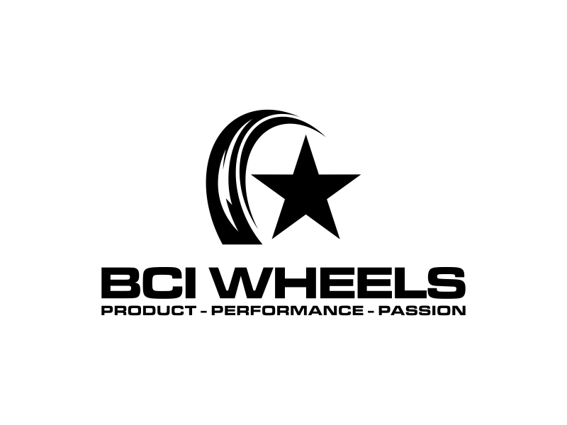 BCI Wheels logo design by Purwoko21