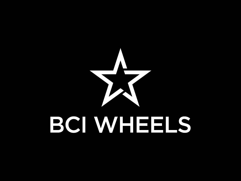 BCI Wheels logo design by treemouse