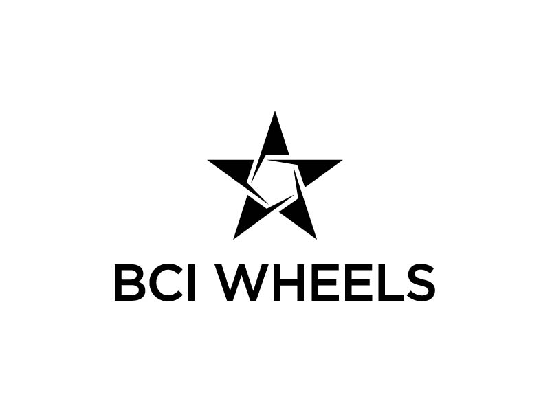 BCI Wheels logo design by treemouse