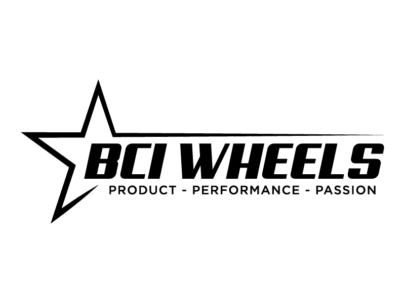 BCI Wheels logo design by Ahmad Subahman