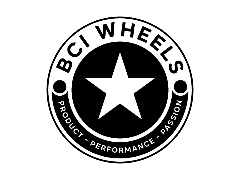 BCI Wheels logo design by jonggol