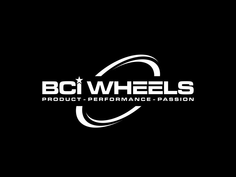 BCI Wheels logo design by RIANW