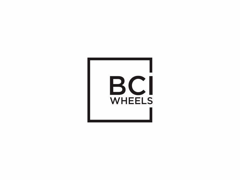 BCI Wheels logo design by muda_belia