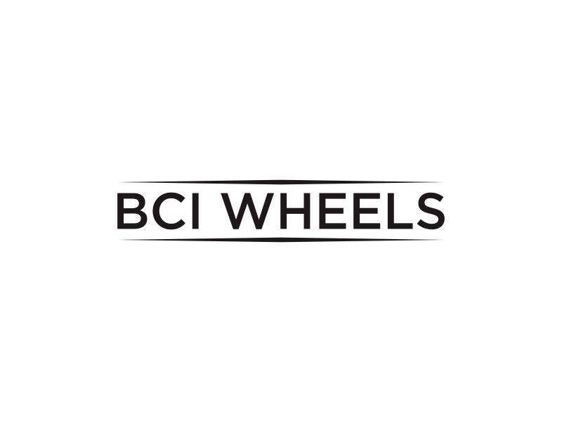 BCI Wheels logo design by muda_belia