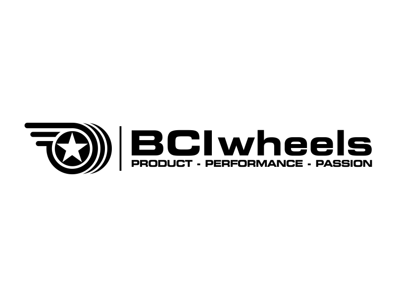 BCI Wheels logo design by jagologo