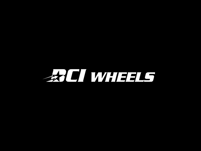 BCI Wheels logo design by stark